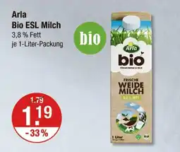 V Markt Arla bio esl milch Angebot