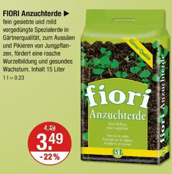 V Markt Fiori fiori anzuchterde Angebot