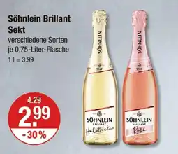 V Markt Söhnlein söhnlein brillant sekt Angebot