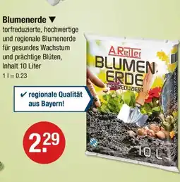 V Markt A. reiter blumenerde Angebot