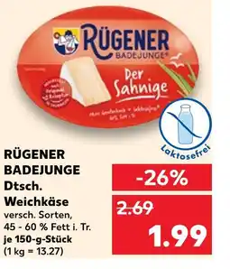 Kaufland Rügener badejunge der sahnige Angebot