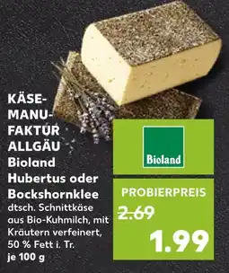 Kaufland Bioland hubertus oder bockshornklee Angebot