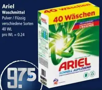 Klaas und Kock Ariel Waschmittel Angebot