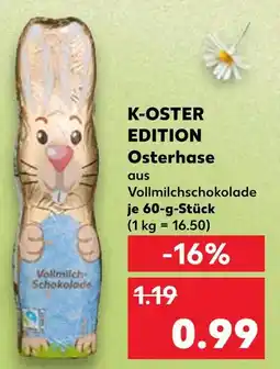 Kaufland Vollmilchschokolade osterhase Angebot