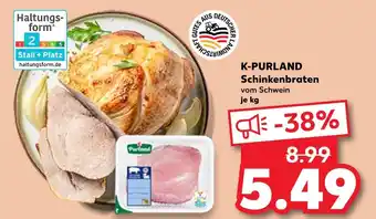 Kaufland Purland schinkenbraten Angebot