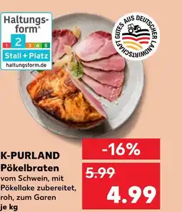 Kaufland K-purland pökelbraten Angebot