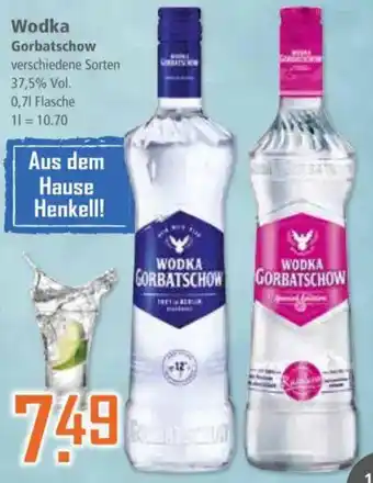 Klaas und Kock Wodka Gorbatschow Angebot