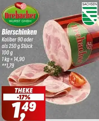 Simmel Drebacher Bierschinken Angebot