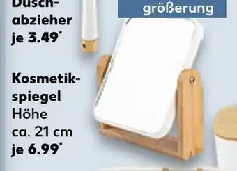 Kaufland Duschabzieher oder kosmetikspiegel Angebot