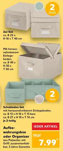 Kaufland Aufbewahrungsbox oder organizer Angebot