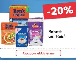 Kaufland Ben's original rabatt auf reis Angebot