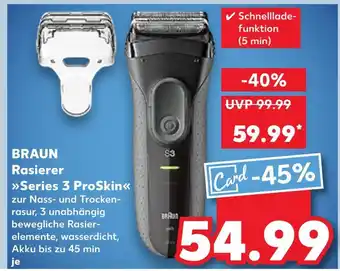 Kaufland Braun rasierer series 3 proskin Angebot