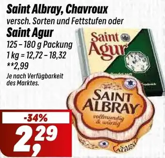 Simmel Saint Albray, Chavroux oder Saint Agur Angebot