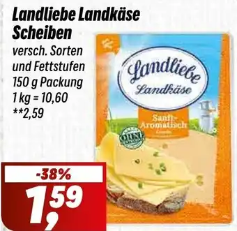 Simmel Landliebe Landkäse Scheiben Angebot