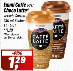 Simmel Emmi Caffè oder Choco Latte Angebot