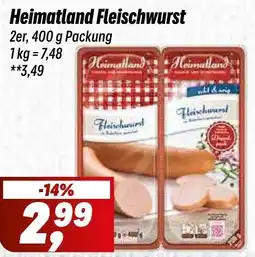 Simmel Heimatland Fleischwurst Angebot