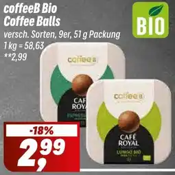 Simmel coffeeB Bio Coffee Balls Angebot