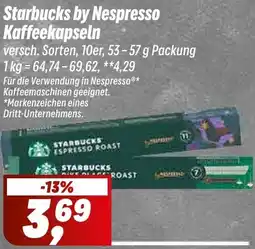 Simmel Starbucks by Nespresso Kaffeekapseln Angebot