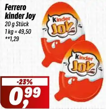 Simmel Ferrero kinder Joy Angebot