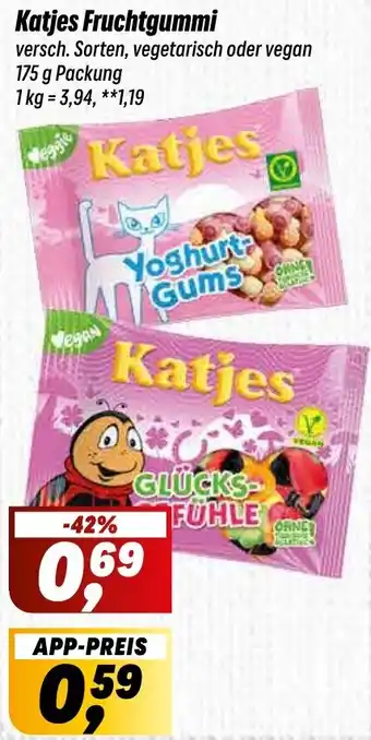 Simmel Katjes Fruchtgummi Angebot