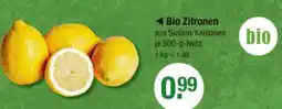 V Markt Bio Zitronen Angebot