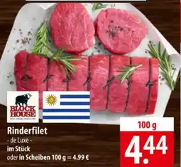 Famila Nord Ost BLOCK HOUSE Rinderfilet - de Luxe - oder in Scheiben Angebot