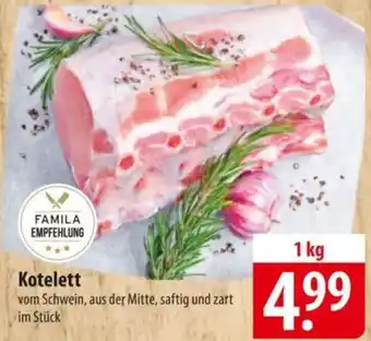 Famila Nord Ost FAMILA EMPFEHLUNG Kotelett Angebot