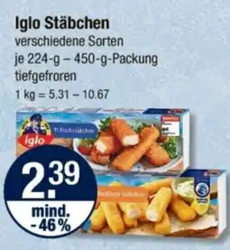 V Markt Iglo Stäbchen Angebot