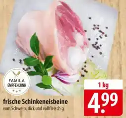 Famila Nord Ost FAMILA EMPFEHLUNG frische Schinkeneisbeine Angebot