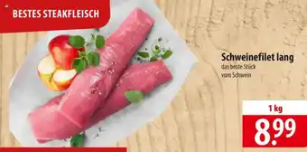 Famila Nord Ost Schweinefilet lang Angebot