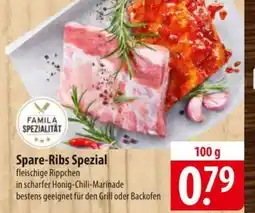 Famila Nord Ost FAMILA SPEZIALITÄT Spare-Ribs Spezial Angebot