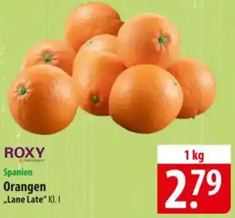 Famila Nord Ost ROXY Spanien Orangen „Lane Late" Angebot