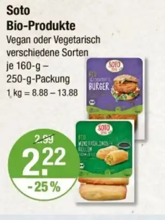 V Markt Soto Bio-Produkte Angebot