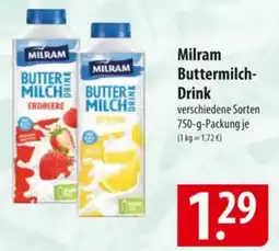 Famila Nord Ost Milram Buttermilch- Drink Angebot