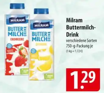 Famila Nord Ost Milram Buttermilch- Drink Angebot