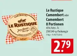 Famila Nord Ost Le Rustique Camembert oder Camembert 8 Portionen Angebot