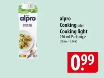 Famila Nord Ost alpro Cooking oder Cooking Angebot