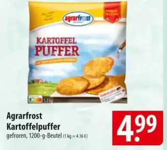 Famila Nord Ost Agrarfrost Kartoffelpuffer Angebot