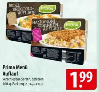 Famila Nord Ost Prima Menü Auflauf Angebot