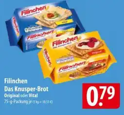 Famila Nord Ost Filinchen Das Knusper-Brot Original oder Vital Angebot