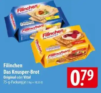 Famila Nord Ost Filinchen Das Knusper-Brot Original oder Vital Angebot