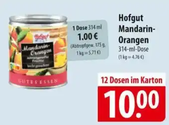 Famila Nord Ost Hofgut Mandarin Orangen Angebot