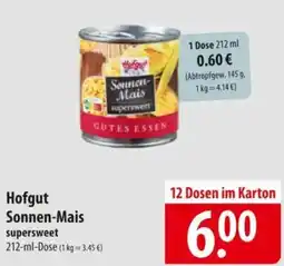 Famila Nord Ost Hofgut Sonnen-Mais supersweet Angebot