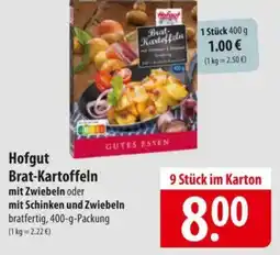 Famila Nord Ost Hofgut Brat-Kartoffeln mit Zwiebeln oder mit Schinken und Zwiebeln Angebot