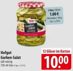 Famila Nord Ost Hofgut Gurken-Salat Angebot