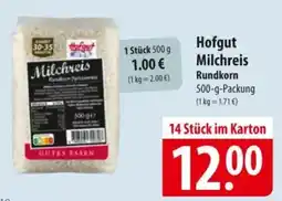 Famila Nord Ost Hofgut Milchreis Rundkorn Angebot