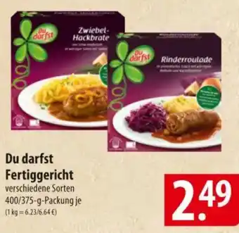 Famila Nord Ost Du darfst Fertiggericht Angebot