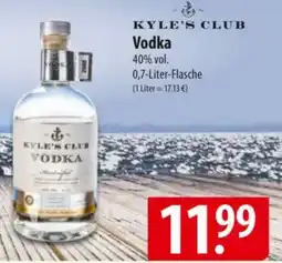 Famila Nord Ost KYLE'S CLUB Vodka Angebot