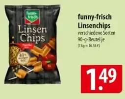 Famila Nord Ost funny frisch Linsen Chips Angebot