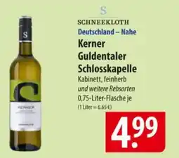 Famila Nord Ost SCHNEEKLOTH Deutschland - Nahe Kerner Guldentaler Schlosskapelle Angebot